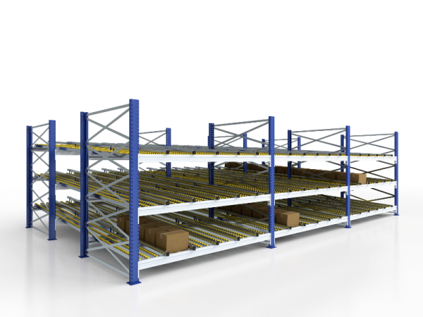 Gravity Flow Pallet Racks